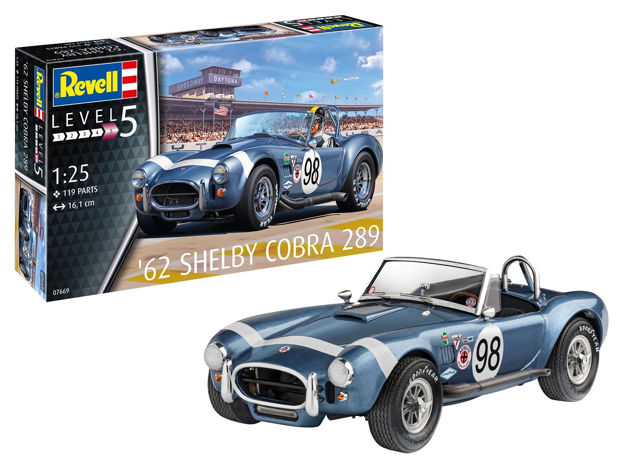 EAN 4009803076690 - Revell 07669 modelo a escala Modelo a escala de coche de rally Kit de montaje 1:25 imagen 6