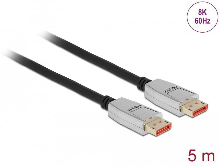 Delock Displayport Cable 8k 60 Hz 5 M