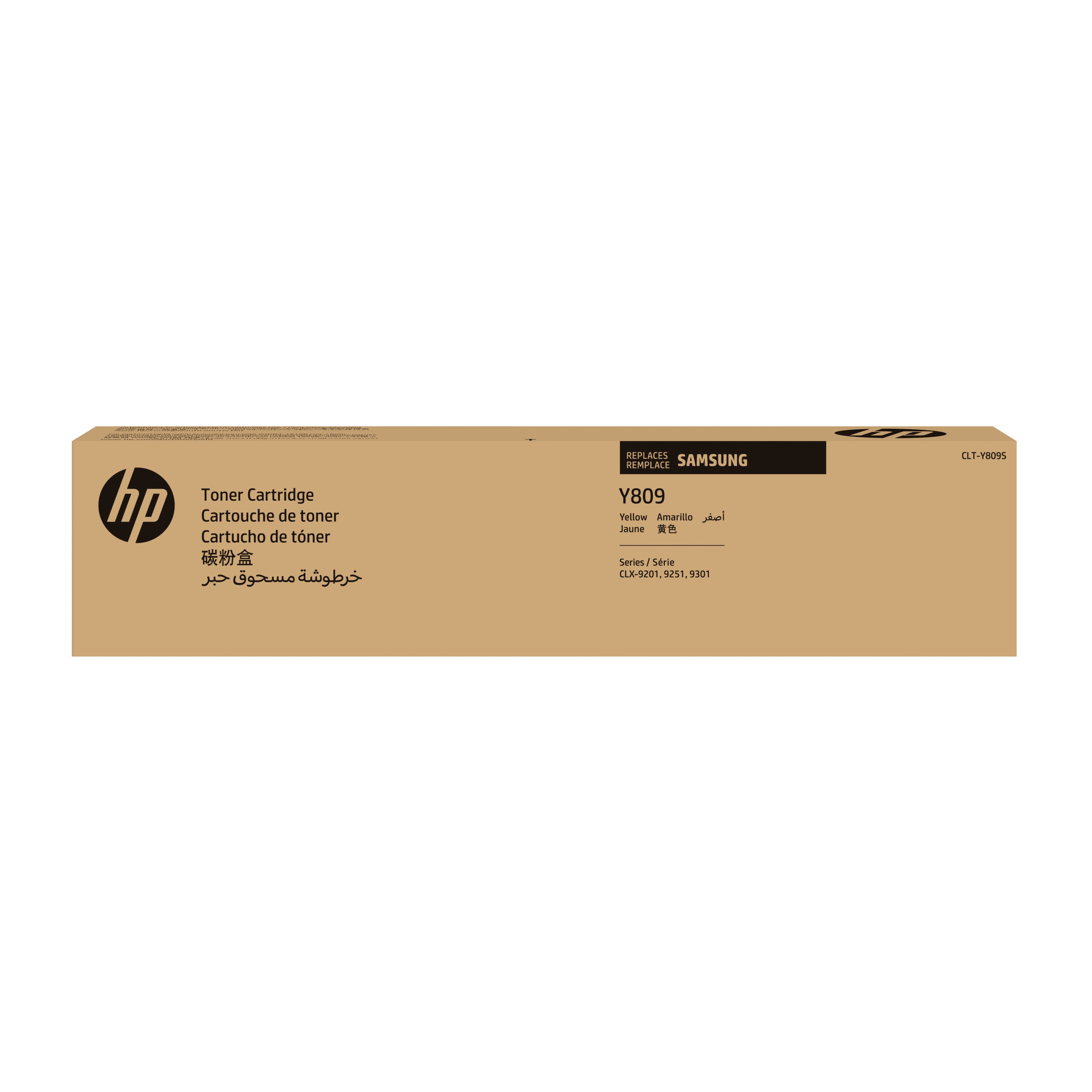 EAN 0191628461653 - Samsung CLT-Y809S Yellow Original Toner Cartridge cartucho de tóner 1 pieza(s) imagen 1