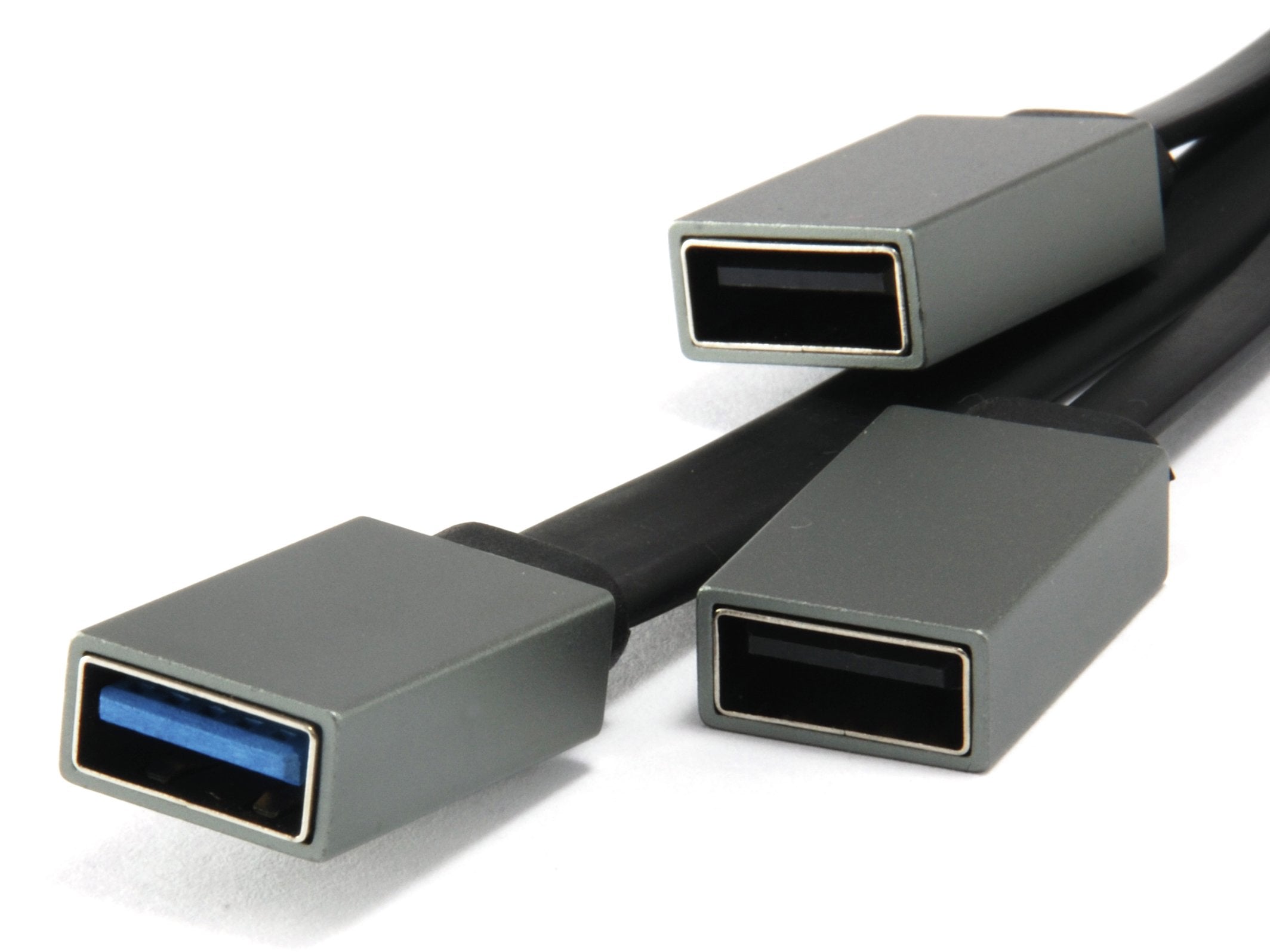 Conceptronic Hub Usb-C 3 Puertos 2x Usb 2.0 1x Usb3.0 Gris Hubbies01g