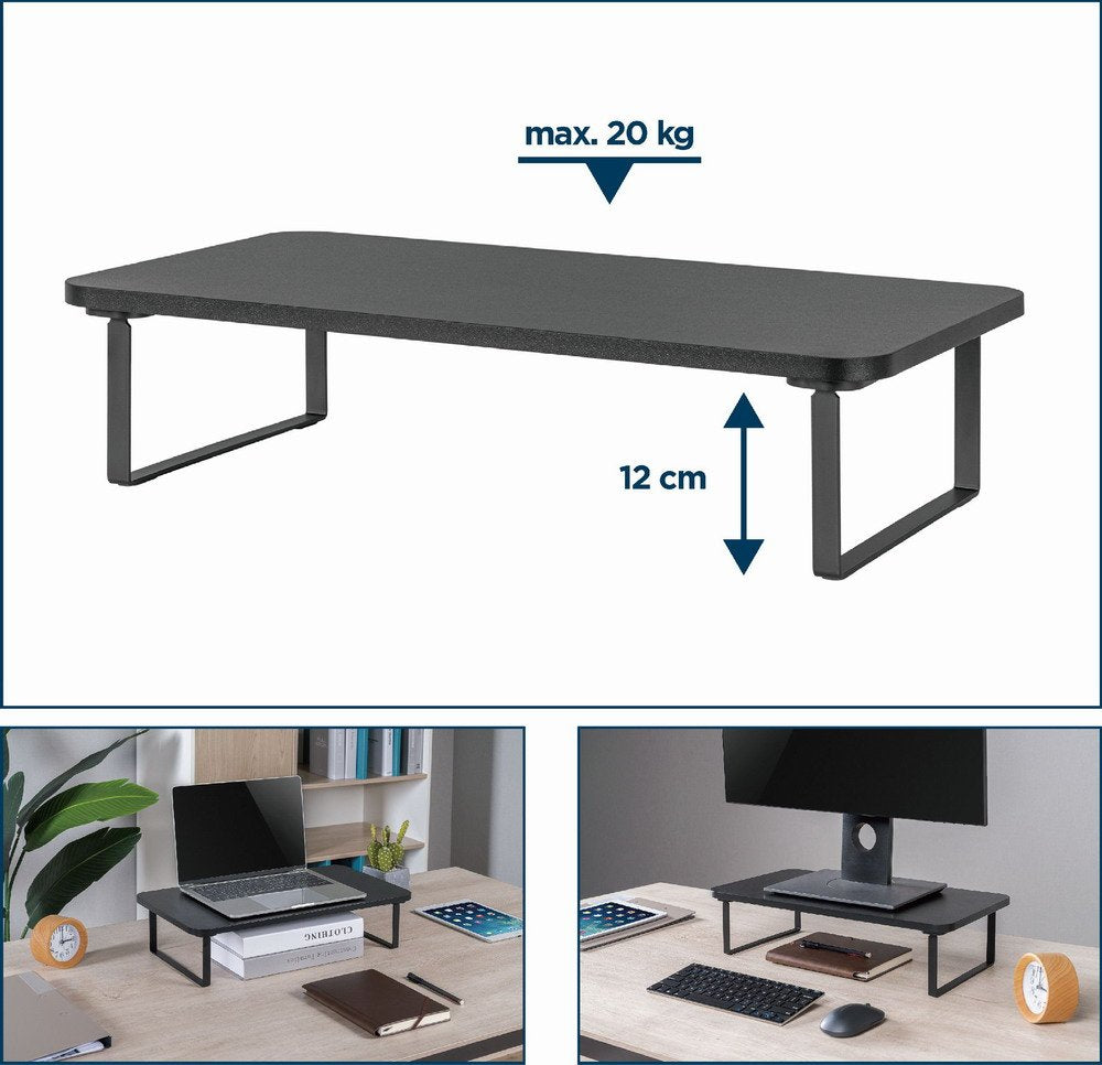 Gembird Ms-Table-03 Soporte Para Monitor Negro Escritorio