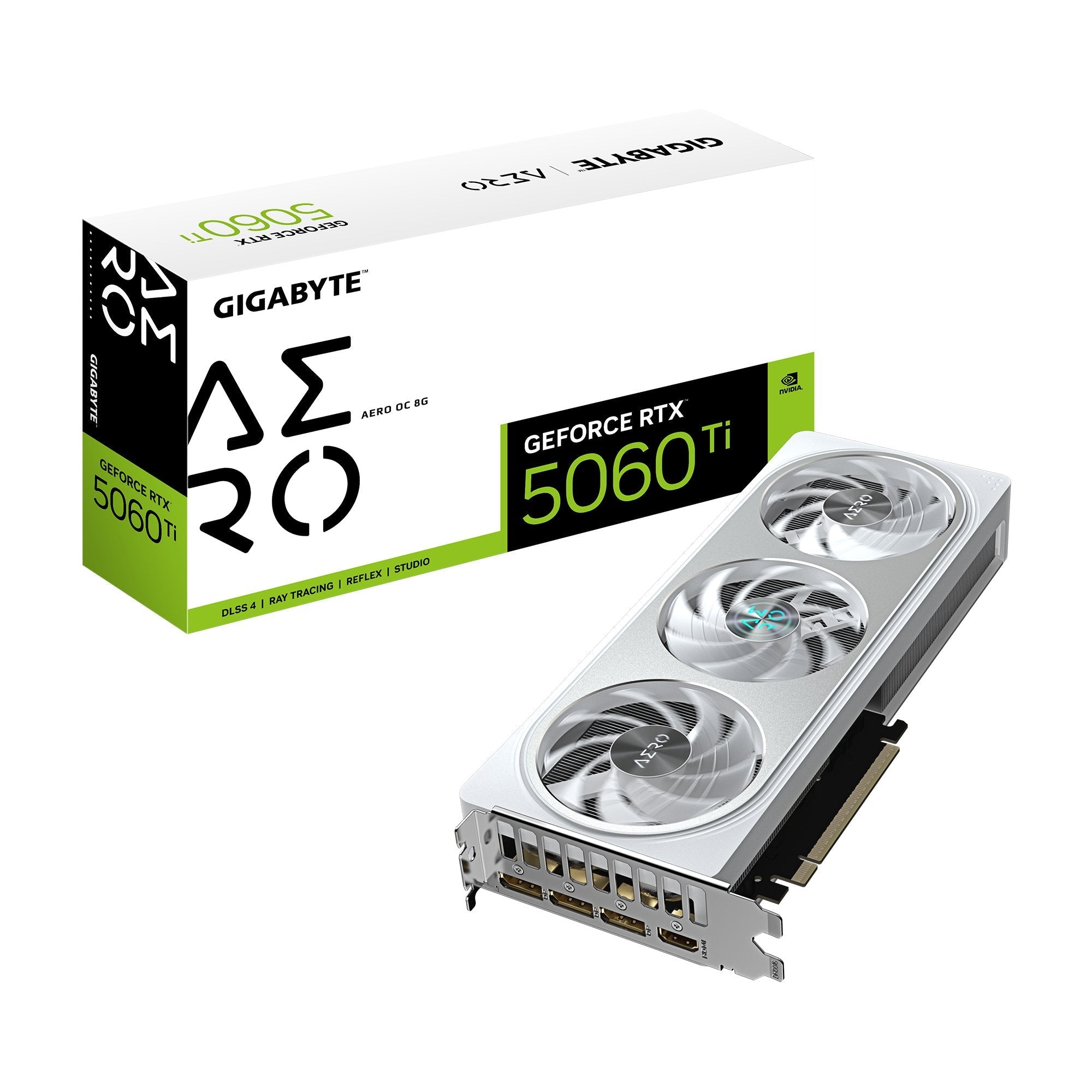 Tarjeta Gráfica Gigabyte Geforce Rtx 5060 Ti Aero Oc 8g