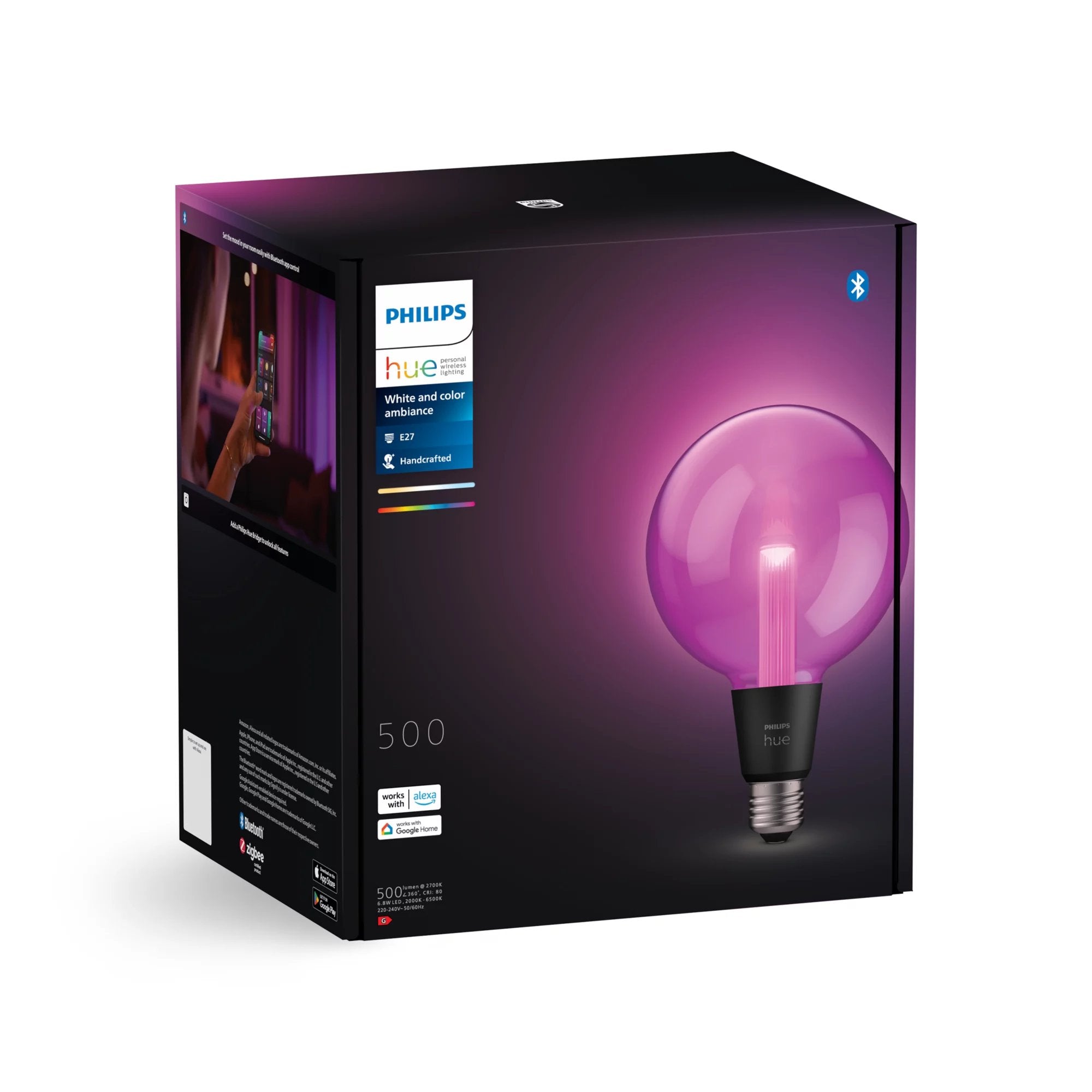 EAN 8720169311954 - Philips Hue White and Color ambiance 8720169311954 iluminación inteligente Bluetooth/Zigbee 6,8 W imagen 3
