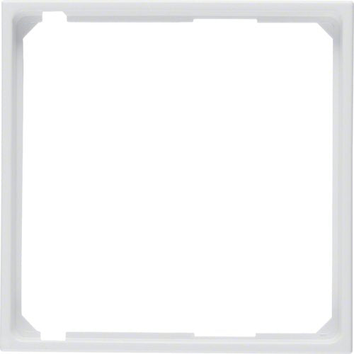 Berker S1 Zwischenring 11091909 Blanco Polar Mate