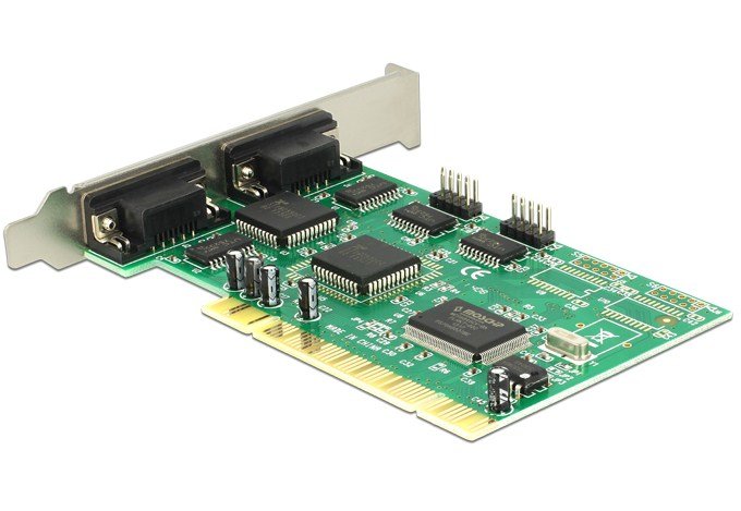 Delock Pci Card 4x Serial, Pci, 1 Mbit/S, Alámbrico, 98se/Me/2000/Nt4.0/Xp/Vista, Linux, Dos
