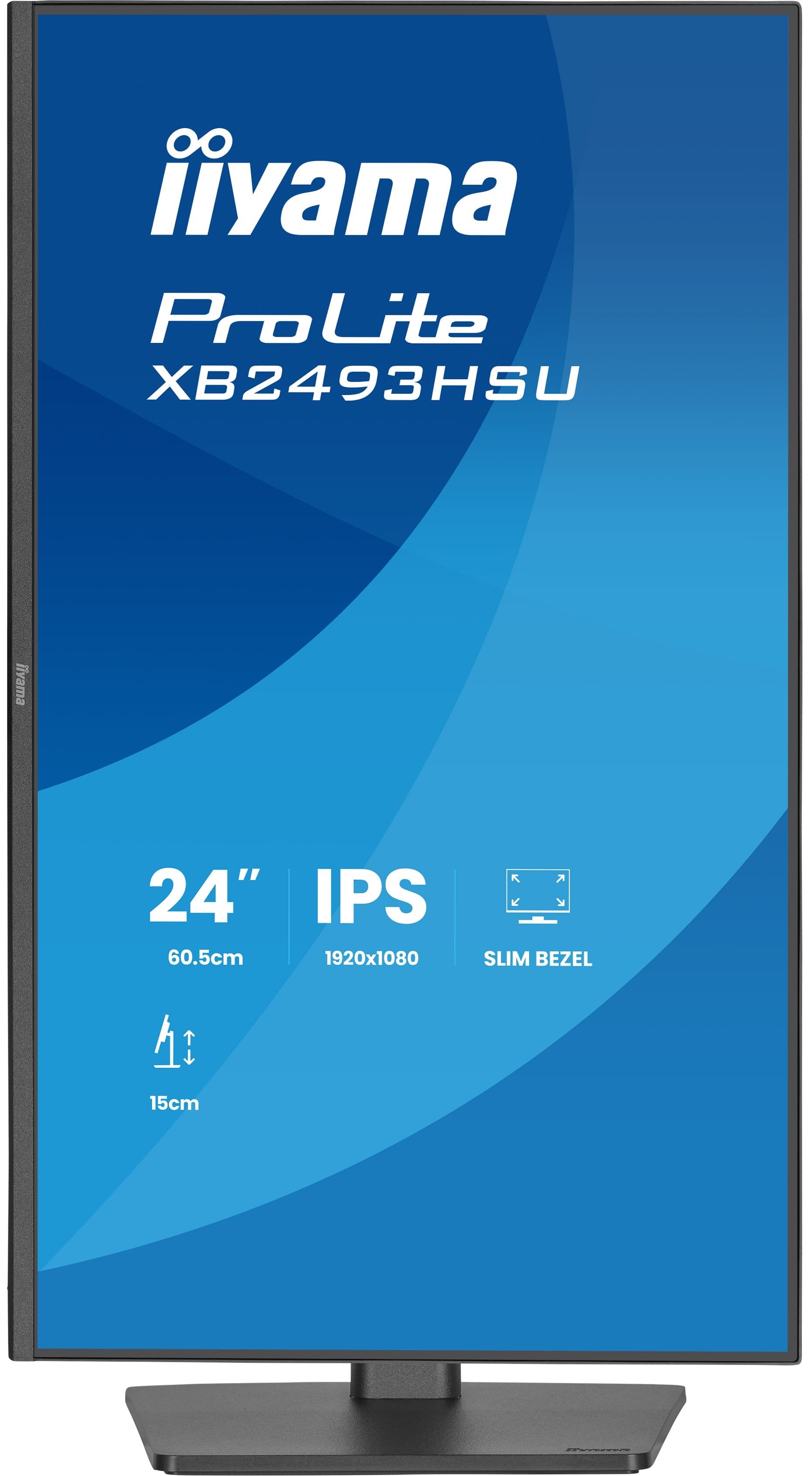 Iiyama 60.5cm 24" Xb2493hsu-B1 16:10 Hdmi+Dp+2xusb Ips