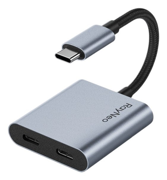 EAN 6976972040181 - RayNeo XRAC-CHA01OS hub de interfaz USB Tipo C Acero inoxidable imagen 1