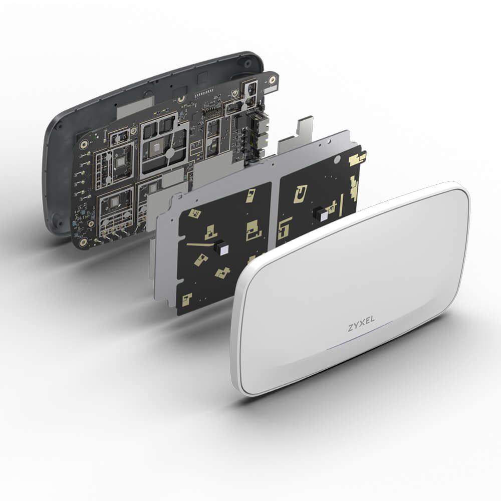 EAN 4718937631193 - Zyxel WBE660S-EU0101F punto de acceso inalámbrico 11530 Mbit/s Gris Energía sobre Ethernet (PoE) imagen 9