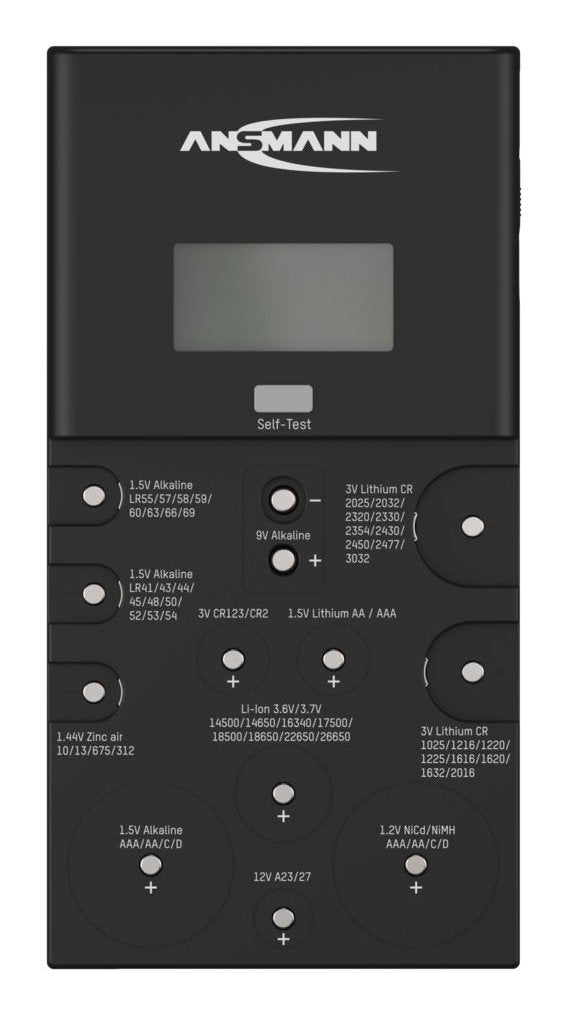 Ansmann Energy Check Lcd Battery Tester         1900-0100