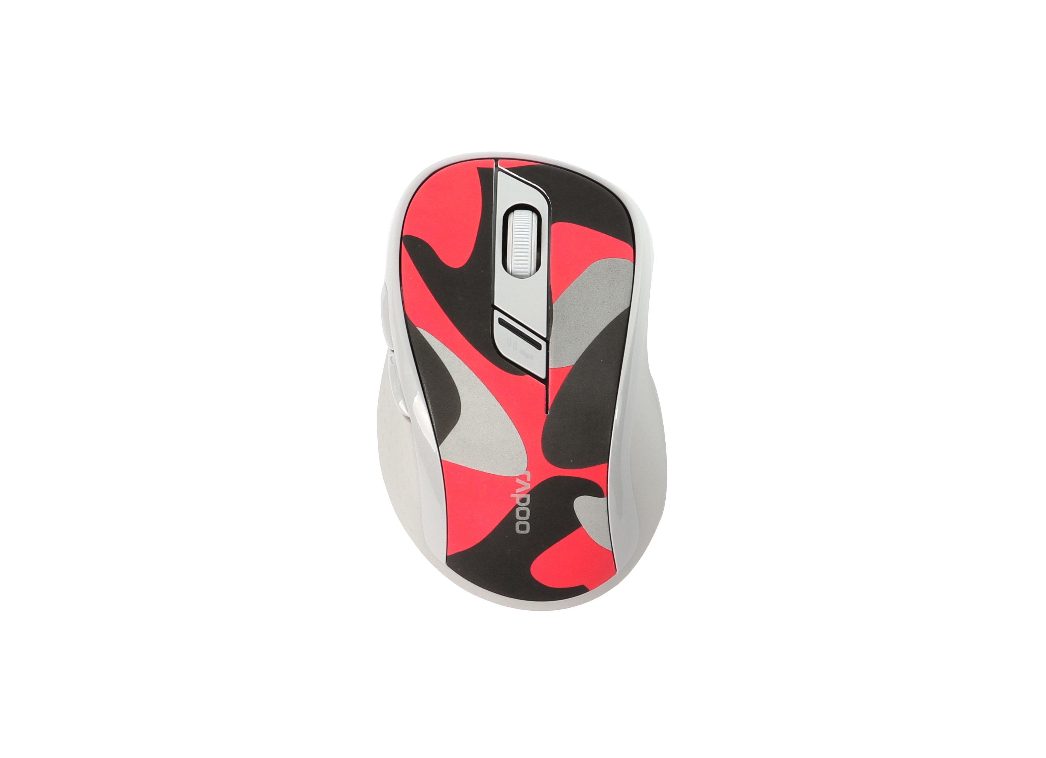 Rapoo M500 Camouflage/Red Multi-Mode Wireless Mouse
