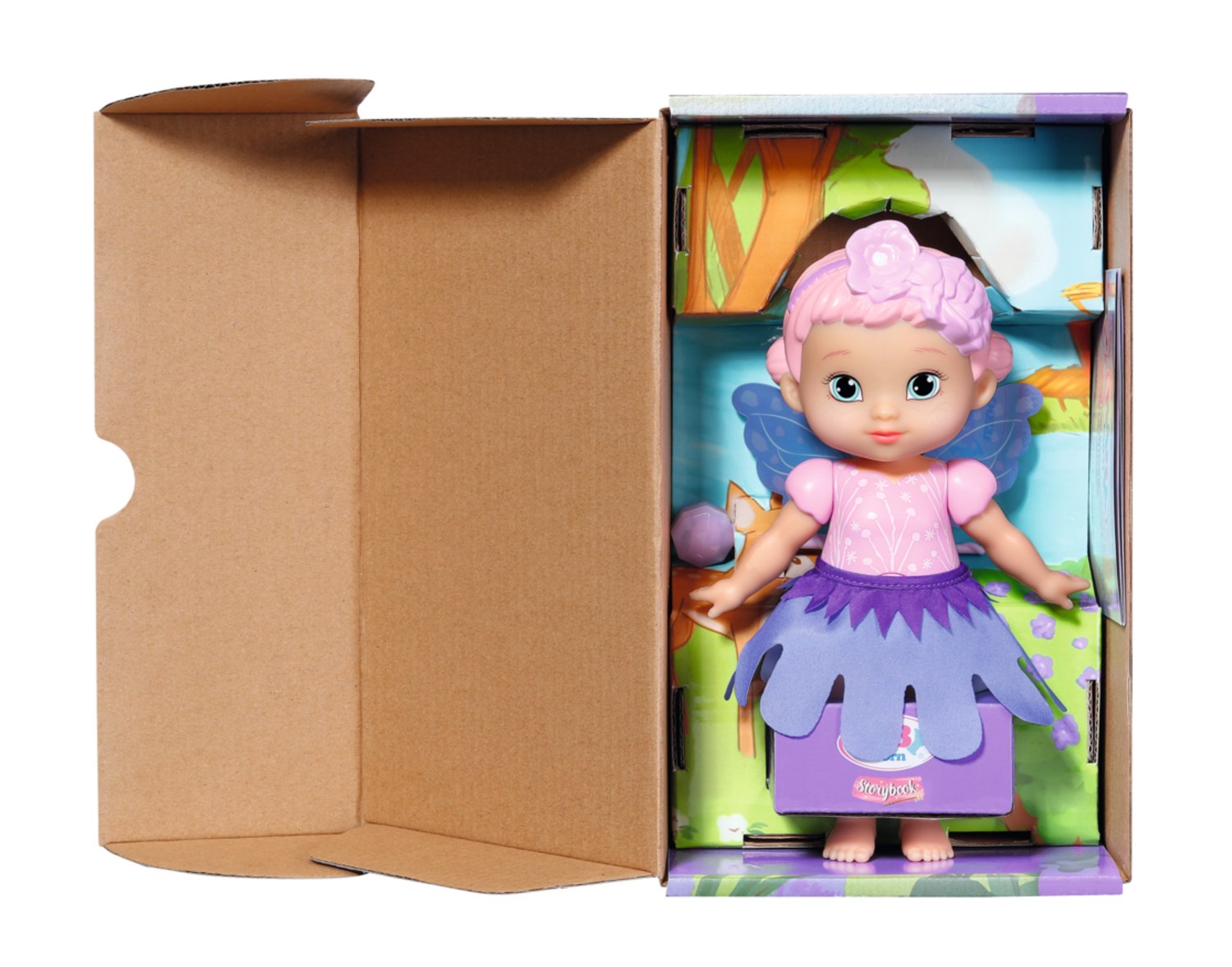 Muñeca Zapf Creation Baby Born® Storybook Fairy Violet 18cm, 833780