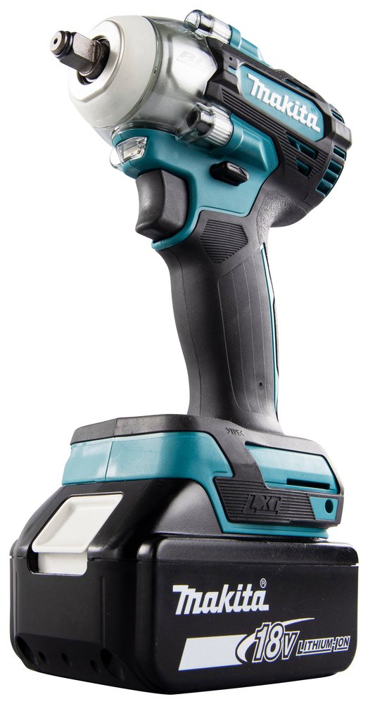 Llave De Impacto Inalámbrica Makita Dtw302z, 18 Voltios Azul/Negro, Sin Batería Ni Cargador Dtw302z
