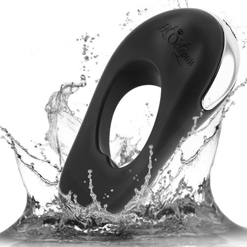 Anillo Vibrador Atom Plus Estimulación Perianal Negro