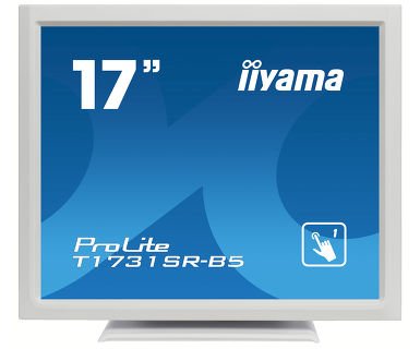 Monitor Iiyama 43.2cm (17") T1731sr-W5  5:4  Hdmi+Dp+Usb Wh.Spk