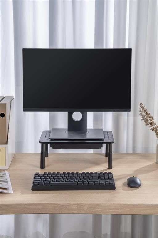 EAN 8716309135207 - Gembird MS-TABLE-D-01 soporte para monitor Negro imagen 9
