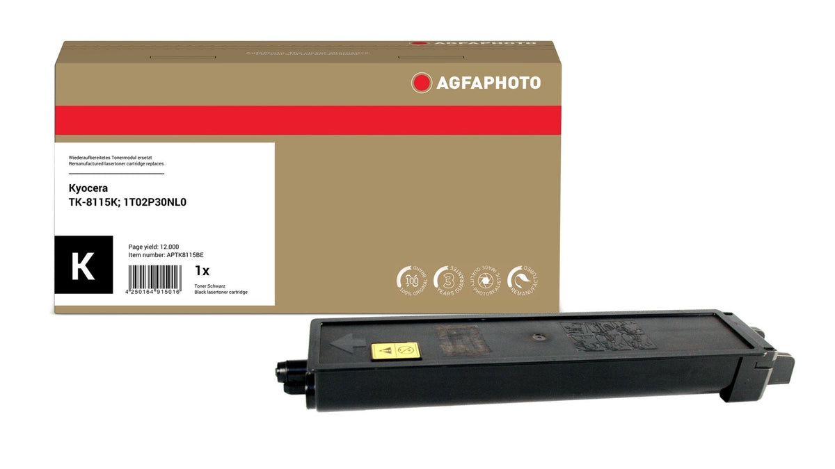 Agfa Photo Tóner Negro Aptk8115be  12000 Copias