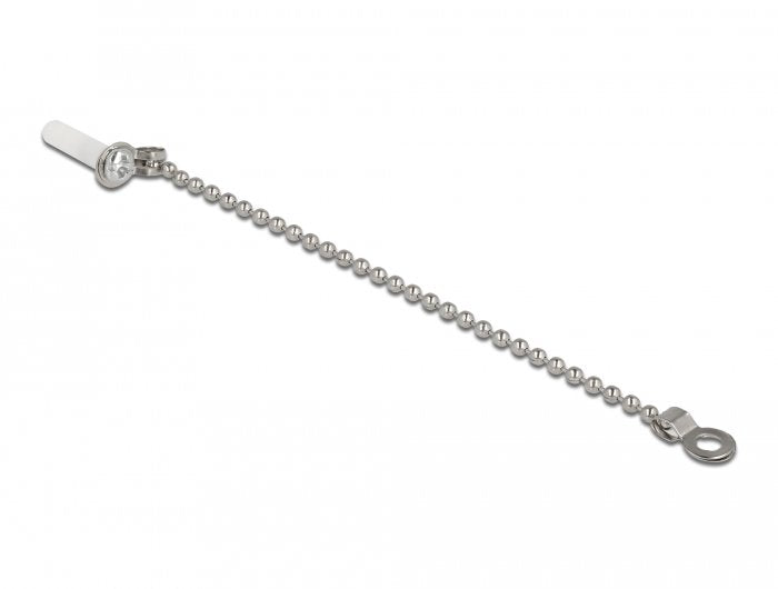 Lwl Staubschutzkappe Mit Kette Für Lc Stecker Weiss