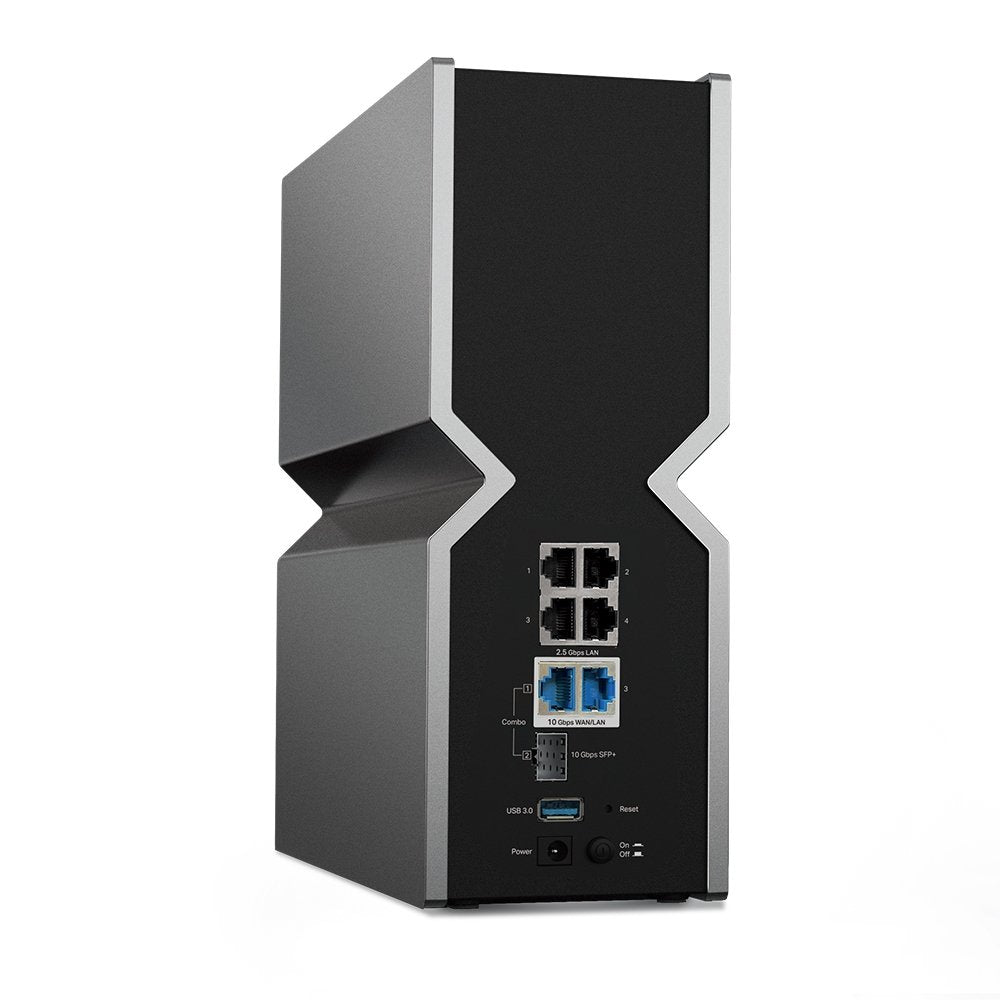 Tp-Link Archer Be800 Router Inalámbrico Multi-Gigabit Ethernet Tribanda [2.4 Ghz / 5 Ghz / 6 Ghz] Negro, Acero Inoxidable