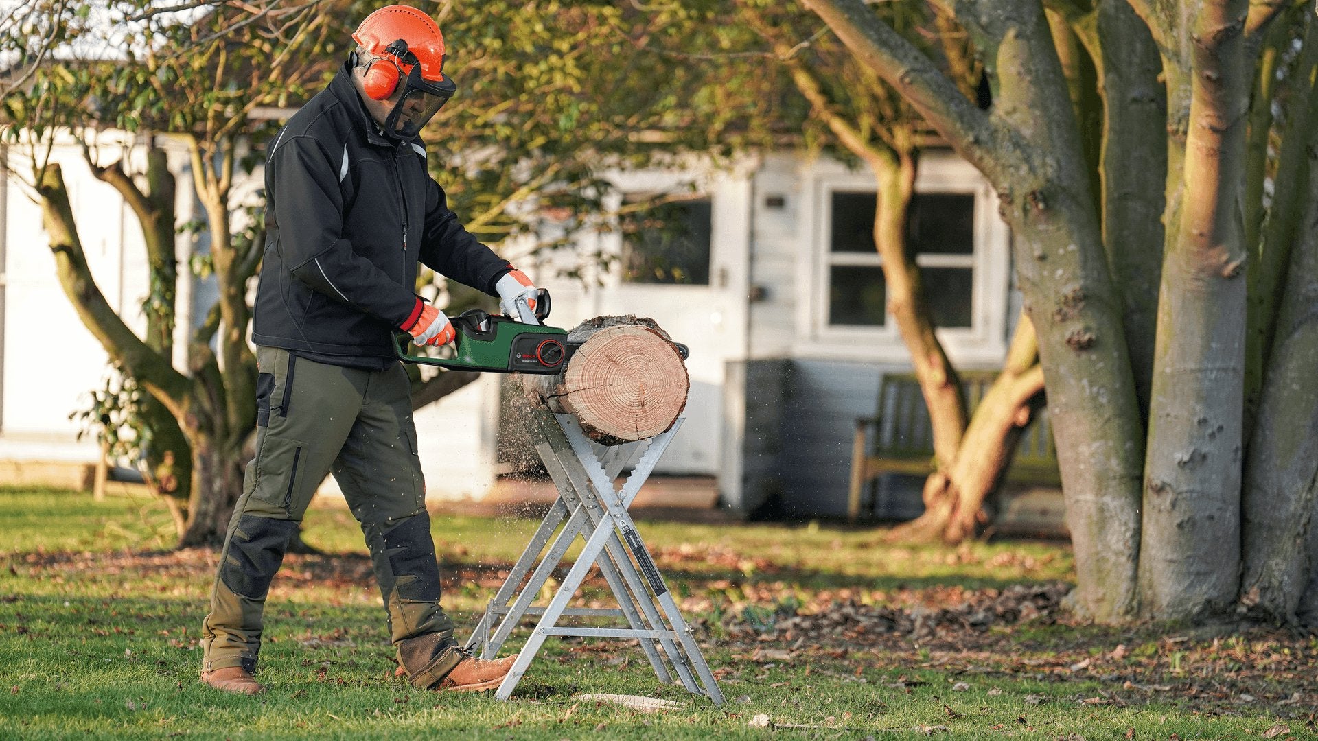 EAN 3165140939034 - Bosch AdvancedChain 36V-35-40 Negro, Verde imagen 5