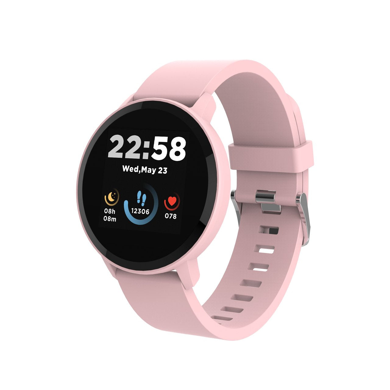 Smartwatch Lollypop Rosa Canyon Sensor Cardiaco/ Hasta 4 Dias En Standby/ Peso 35 Gramos