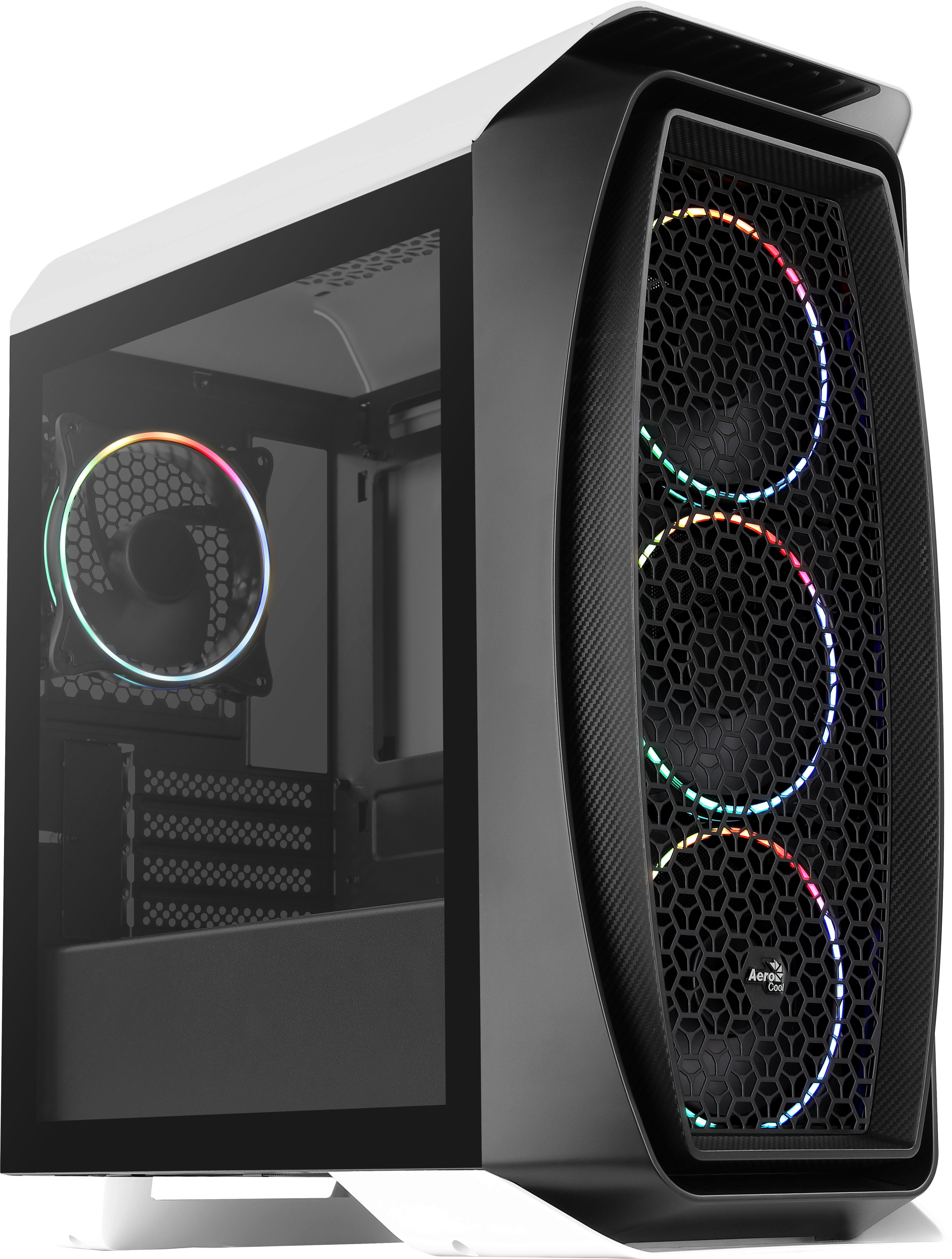 Caja Pc Aerocool Aero One Mini Eclipse Black Matx, 4x