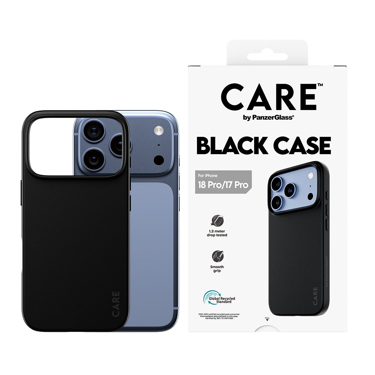 Care By Panzerglass Tpu Case Negro Iphone 17 Pro
