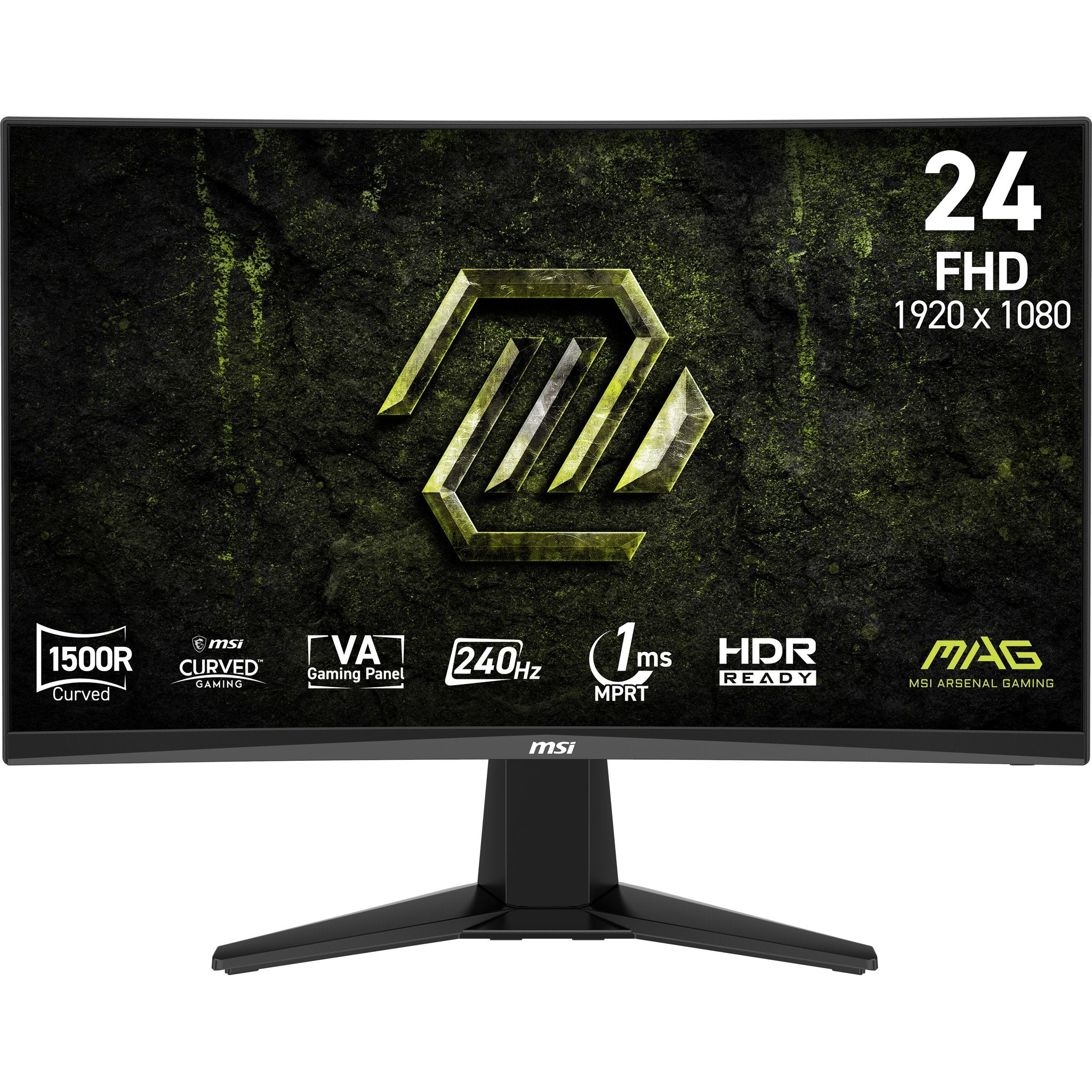 Monitor 23.6 Cala Mag 245c X24 Led/Fhd/Curved/240hz/Czarny