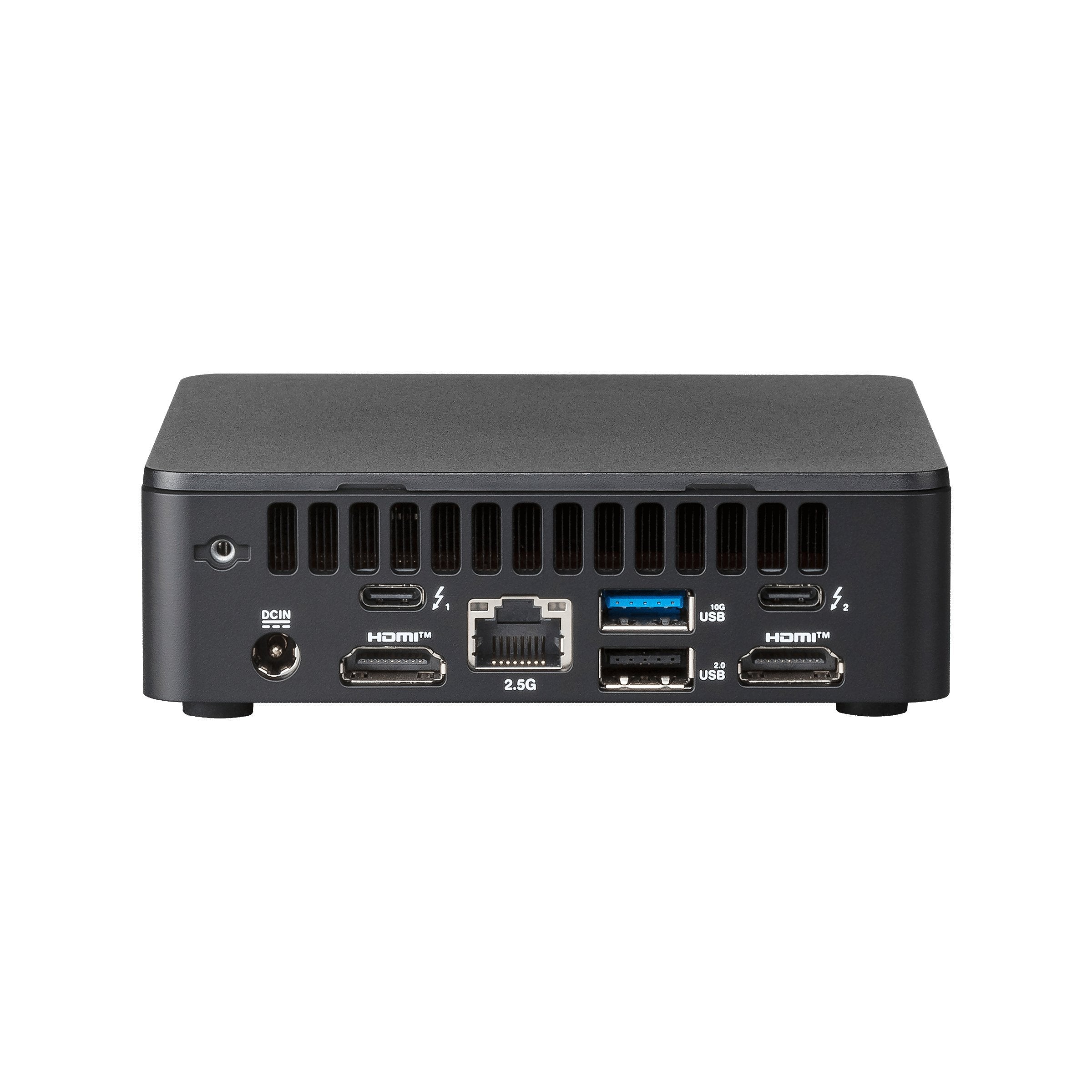 Asus Miniordenador 1 I3-1315u / Hasta 4.5ghz Ram 0gb Sin Disco Duro Uhd Graphics Gigabit Ethernet 802.11a/B/G/N/Ac/Ax (Wi-Fi 6e) Sin So Monitor: Ninguno Negro