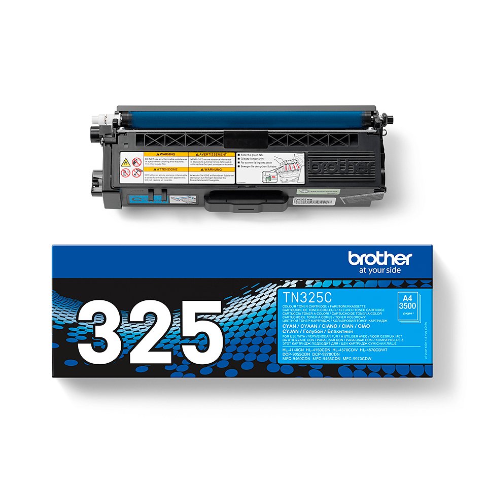 EAN 4054318513673 - Brother TN-325C cartucho de tóner 1 pieza(s) Original Cian imagen 4