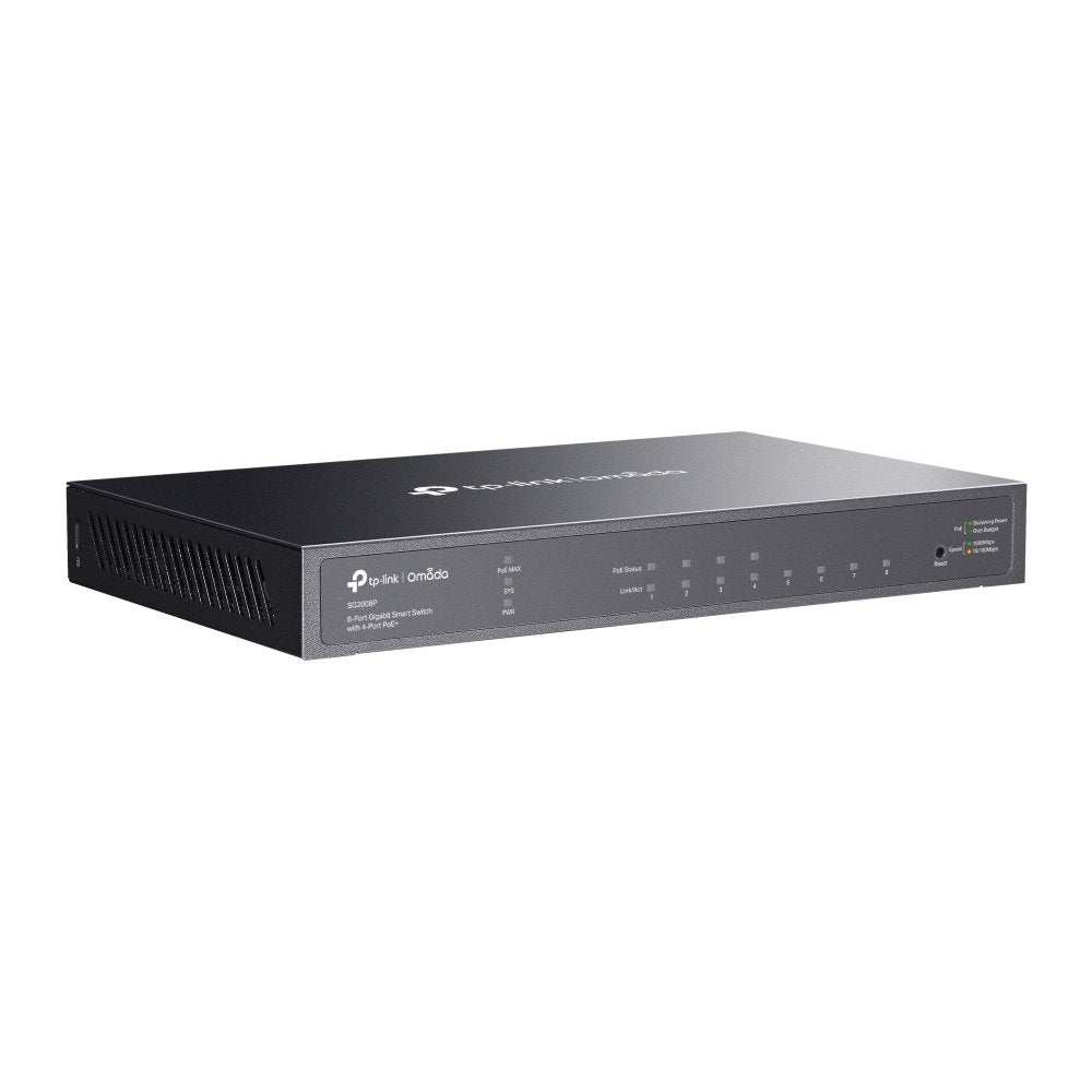 Switch Tp-Link Tl-Sg2008p Gigabit 8 Port Poe