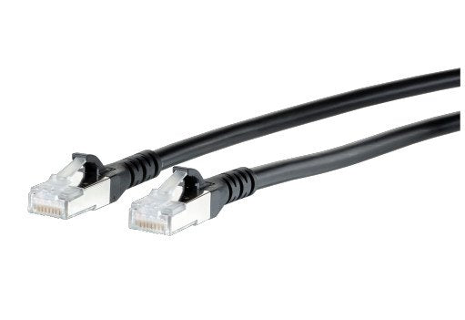 Metz Connect Cable De Red Cat.6a Awg 26, Lsoh, Schwarz, 70 M