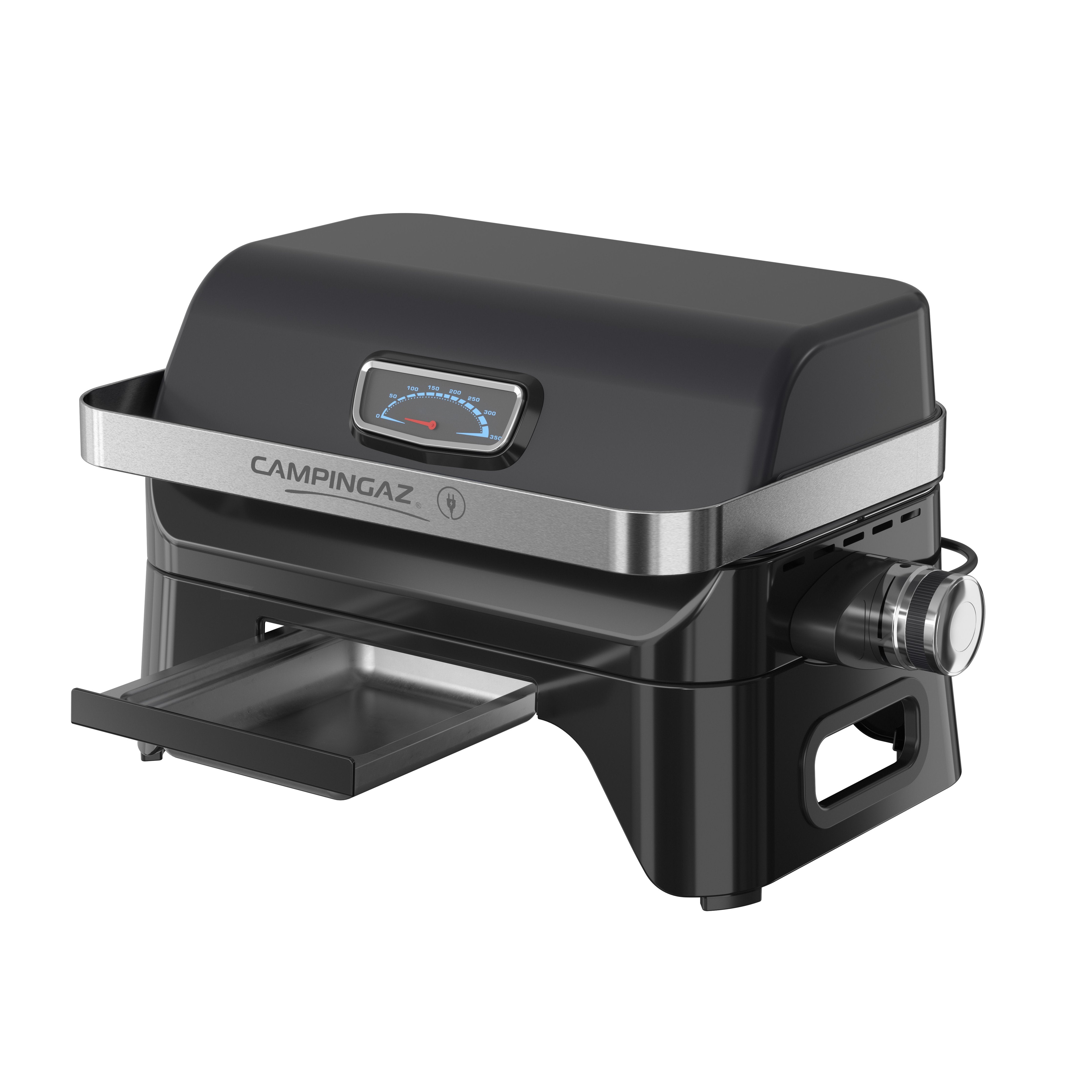 Parrilla Eléctrica Campingaz Attitude 2go Eléctrica Negra/Plateada, 2.000 Vatios, Modelo 2024 2177560