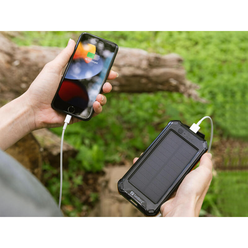 3in1 Solar Powerbank 10000 Sandberg 3in1 Solar Powerbank