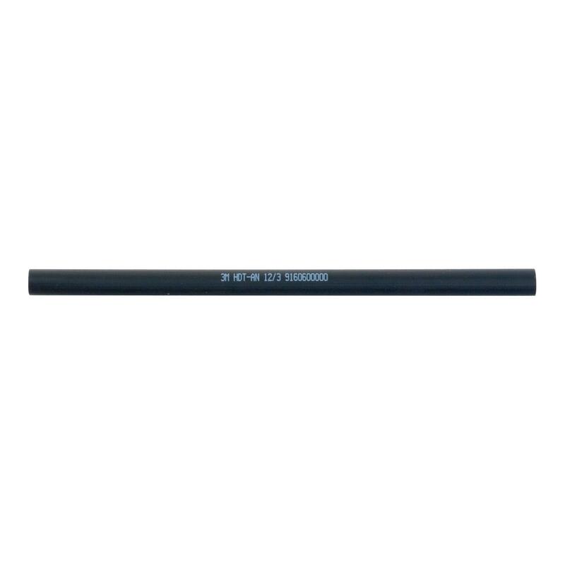 3m Te100048582, Tubo Termorretráctil, Negro, 100 Cm, 1,2 Cm, 135 °C