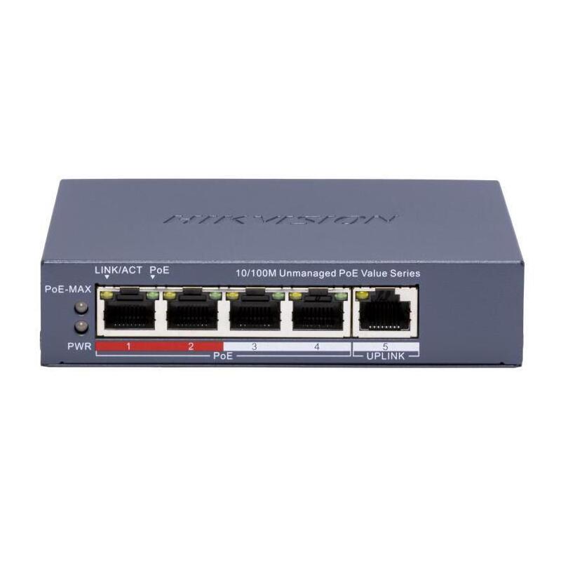4-Port Fast Ethernet  Unmanaged Poe Switch