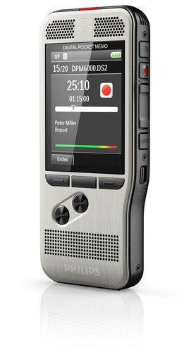 Philips Pocketmemo Grabadora De Voz Dpm6000, Dictáfono Digital, Software De Dictado Speechexec Basic