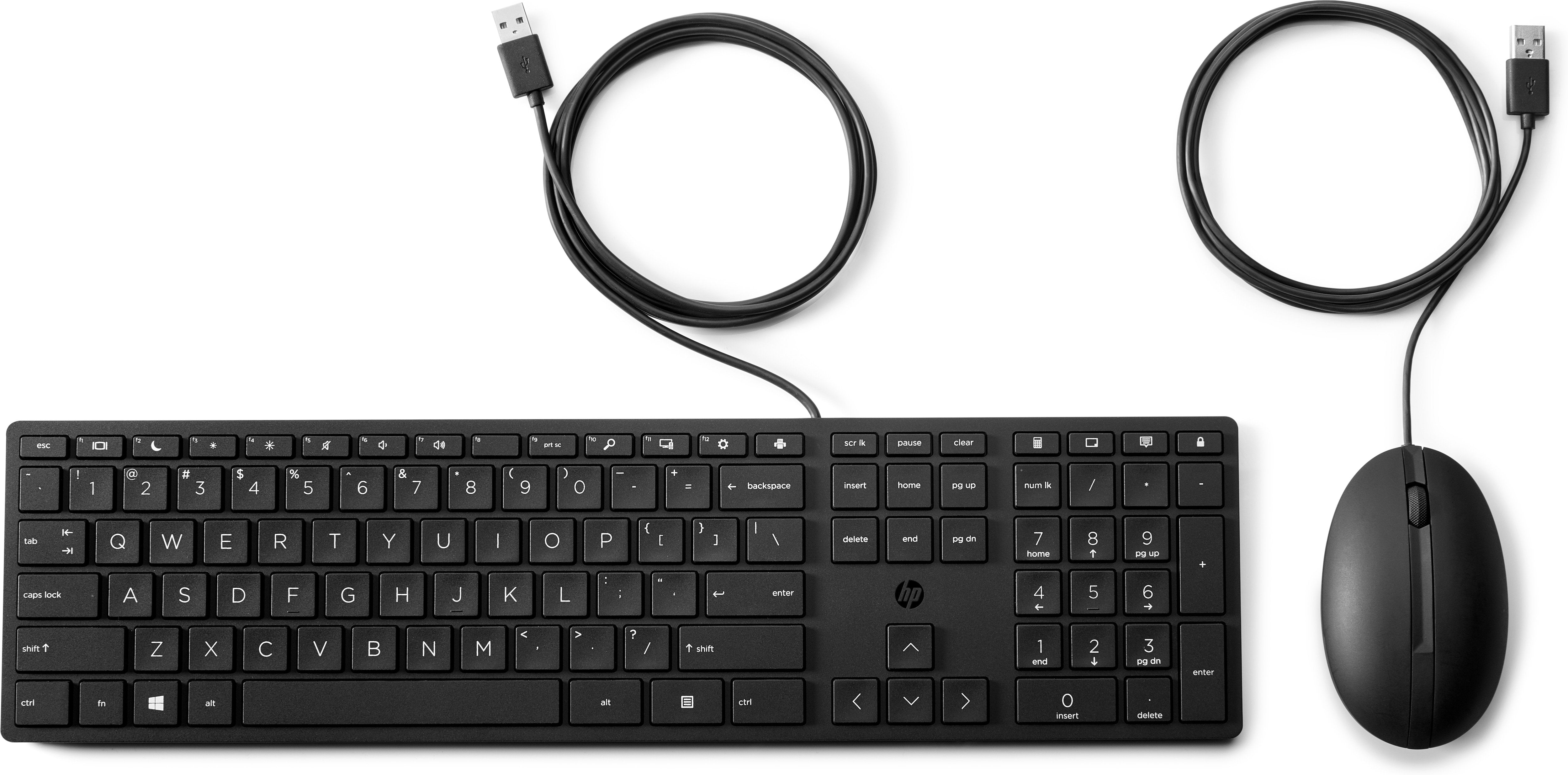 Hp Kit Teclado (Ingles) + Raton 320mk Usb  Combo