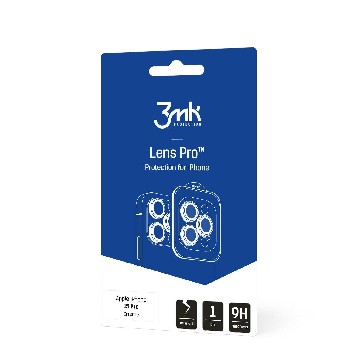 3mk Lens Protection Pro Graphite Do Apple Iphone 15 Pro