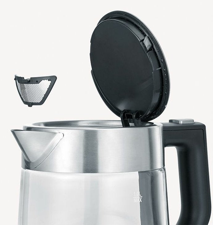 EAN 4008146027413 - Severin WK 3468 tetera eléctrica 1 L 2200 W Negro, Acero inoxidable, Transparente imagen 2