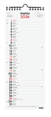 EAN 8422952407461 - Finocam 782080026 calendario Pared imagen 2