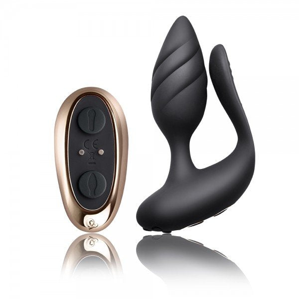 Rocks-Off - Cocktail Plug Control Remoto - Negro