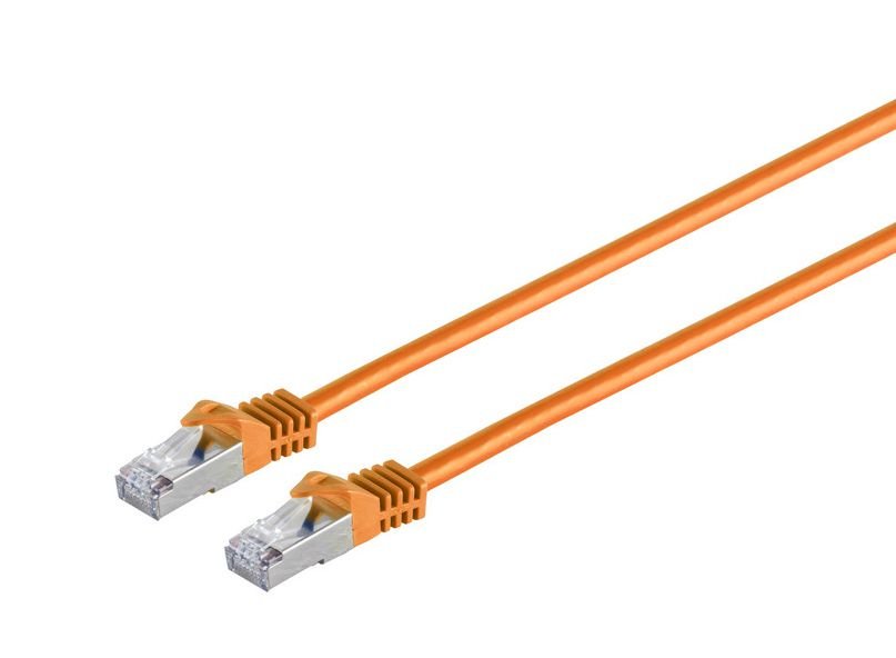 EAN 5712505454572 - Microconnect SFTP70025O cable de red Naranja 0,25 m Cat7 S/FTP (S-STP) imagen 1