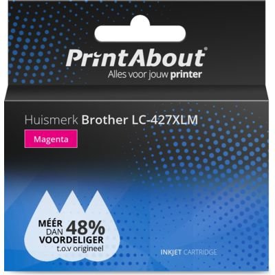 EAN 0616985792535 - PrintAbout LC-427XLM cartucho de tinta Compatible Alto rendimiento (XL) Magenta imagen 1