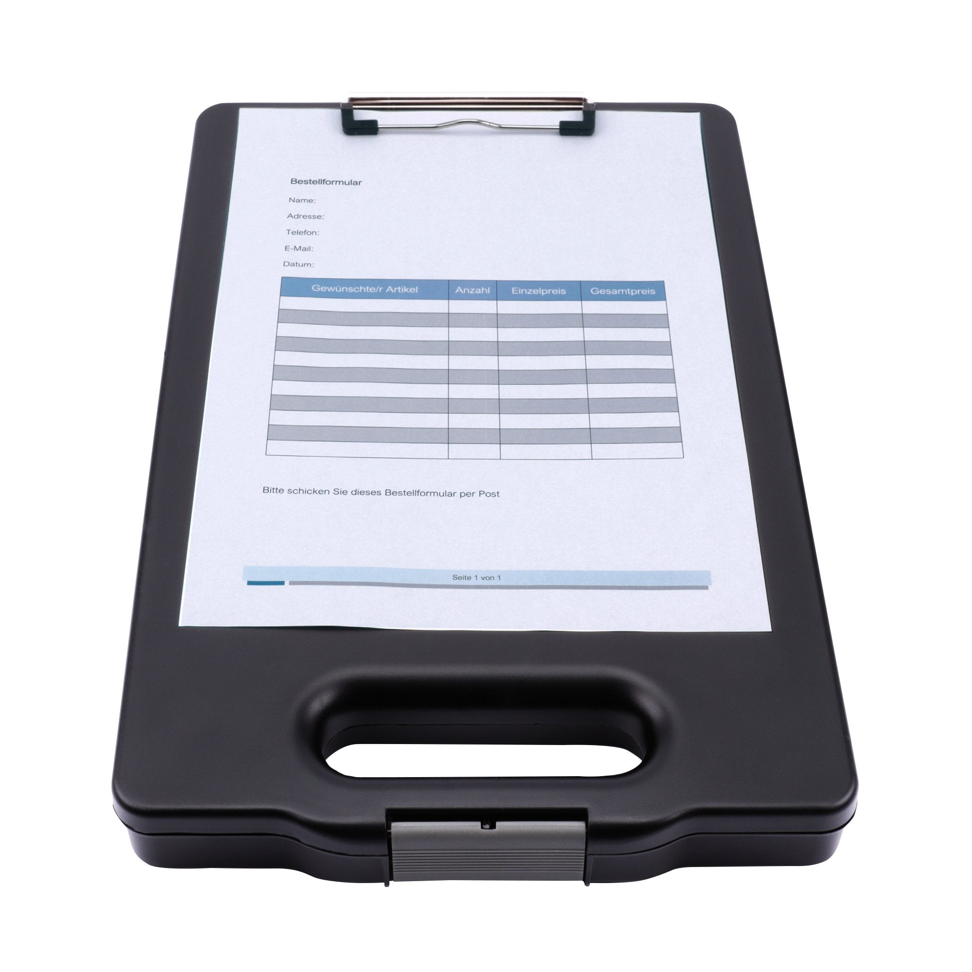 Portapapeles Genie Cl900b Con Compartimento De Almacenamiento Negro