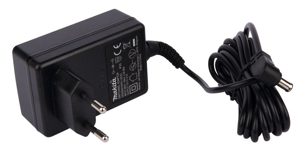Makita Se00000078 Adaptador E Inversor De Corriente Interior, Fuente De Alimentación Negro, Radio, Interior, 230 V, 12 V, Ca A Cc, 50 V