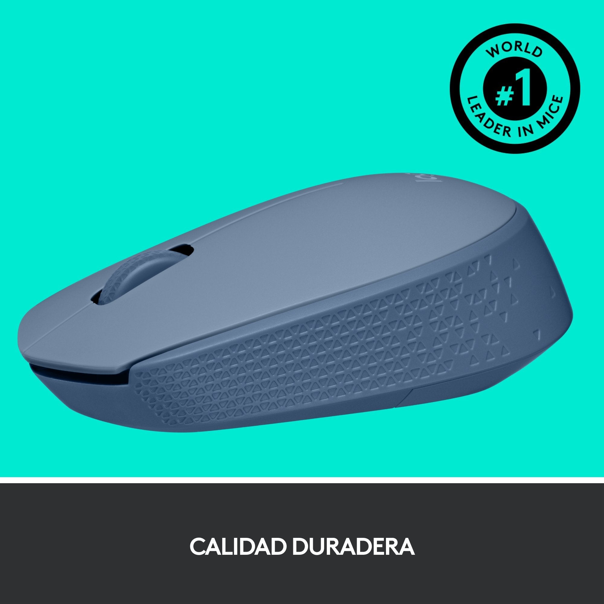 Logitech M171 Ratón Inalámbrico Gris Azulado 910-006866