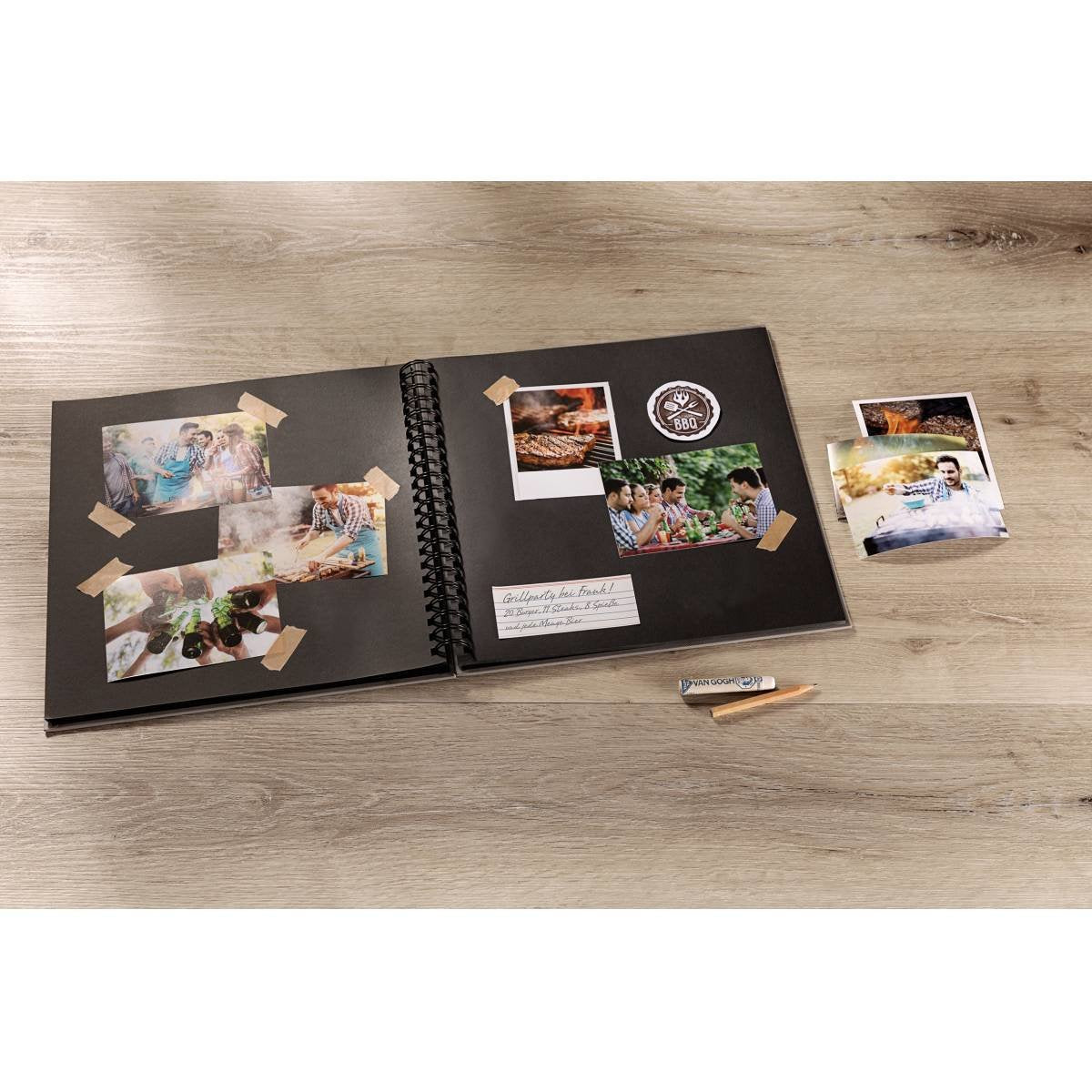 Walther Design Sa-110-K Álbum De Foto Y Protector Verde