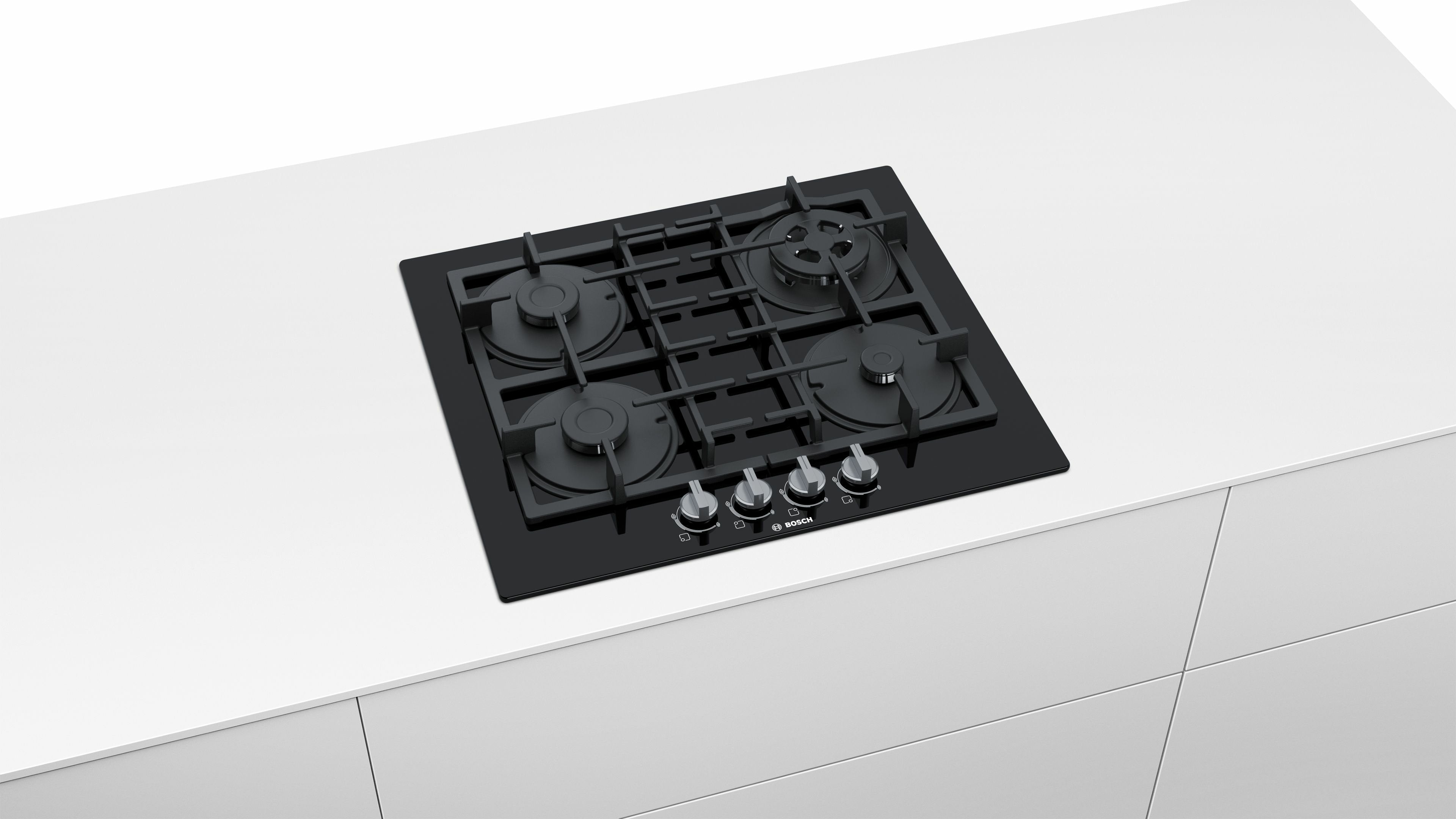 EAN 4242005134311 - Bosch Serie 4 PNP6B6B90 hobs Negro Integrado 60 cm Encimera de gas 4 zona(s) imagen 6