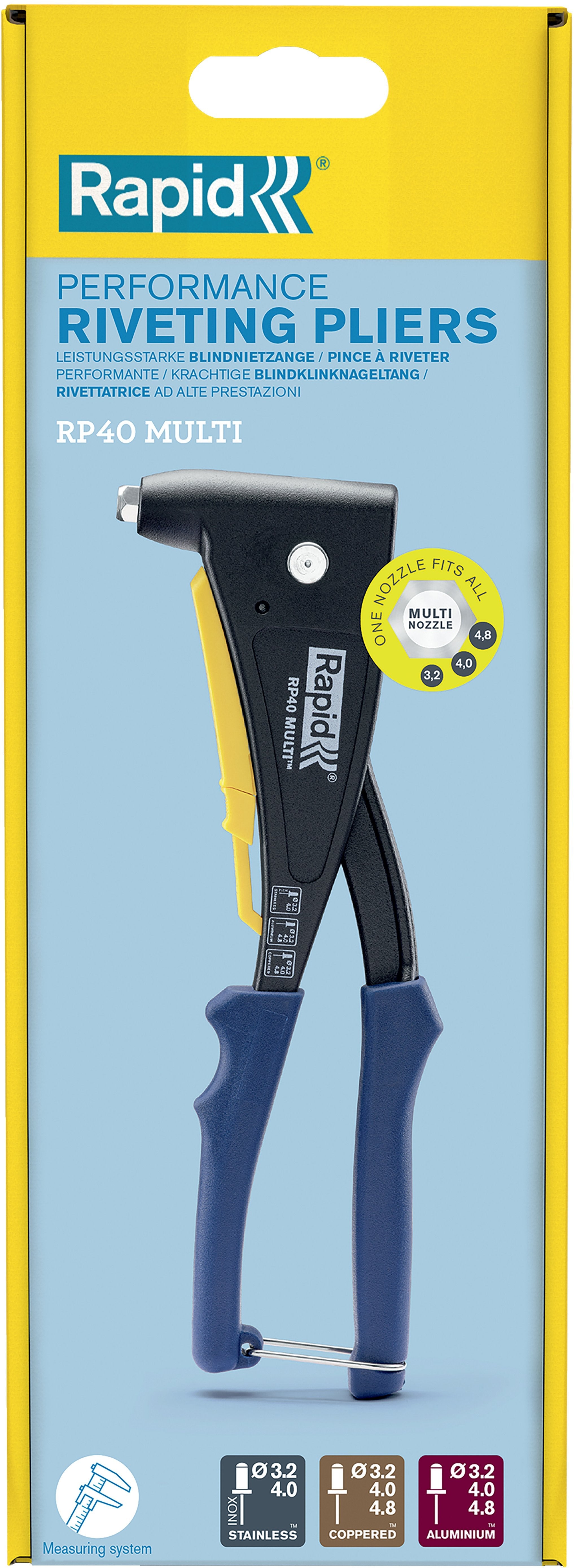 Remachadora Manual Rp40 Multi