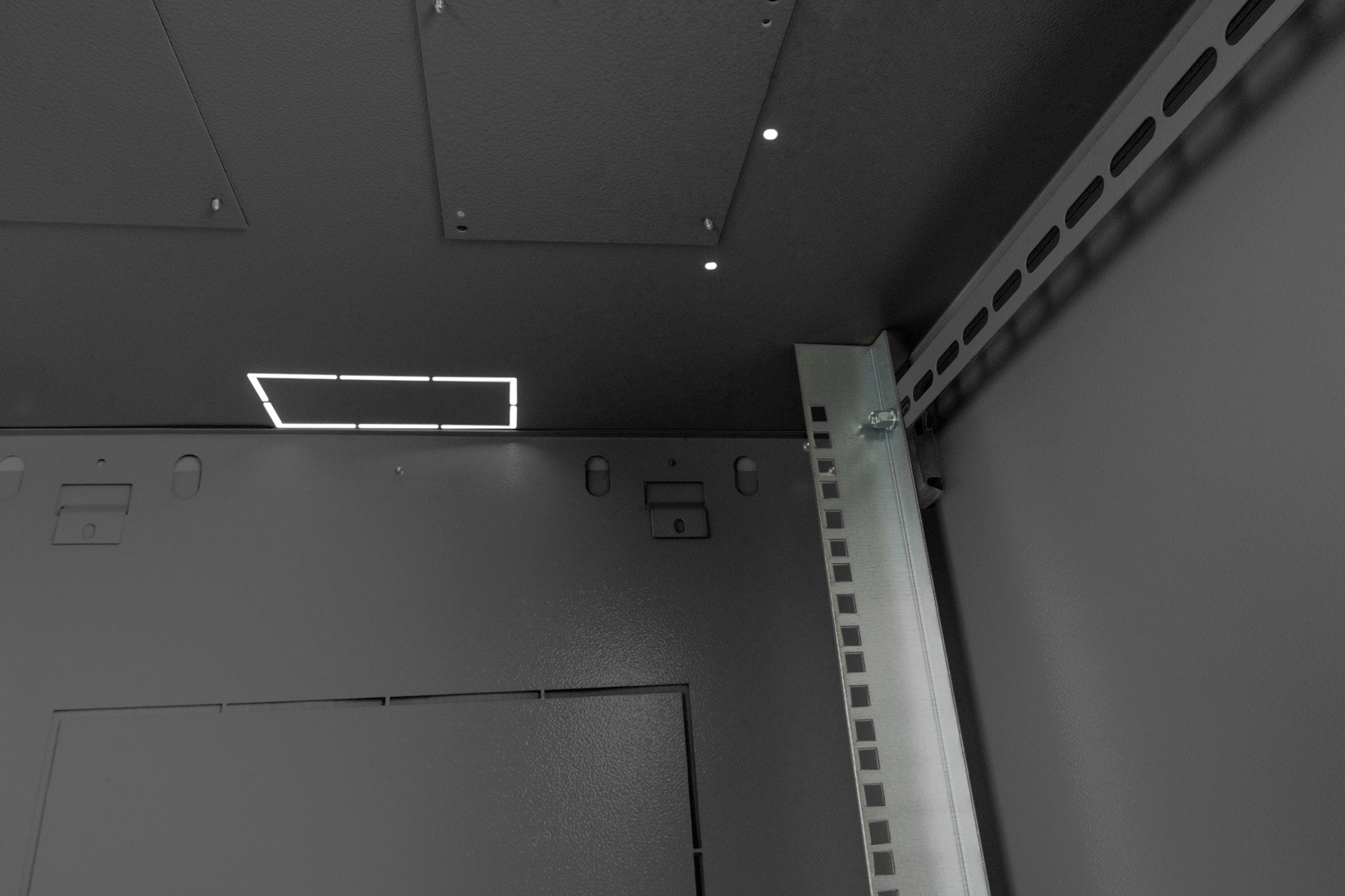 EAN 4016032257806 - Digitus DN-19 09U-6/6-EC-SW armario rack 9U Bastidor de pared Negro imagen 8